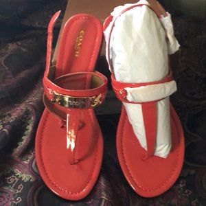 COACH Caterine Sandals Size 8